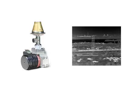 1280x1024 12μm Cooled Infrared Detector with Integrated Dewar Cooler Assembly