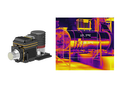 RS422 যোগাযোগের সাথে OGI অপটিক্যাল গ্যাস ইমেজিং ক্যামেরা