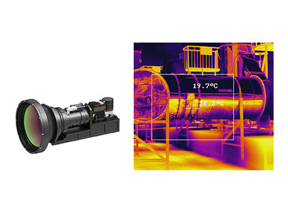 23mm Lens MWIR Optical Gas Imaging Camera For Visualizing Gas Leak