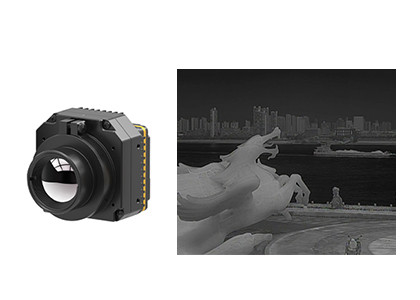 High Resolution LWIR Thermal Surveillance Camera Module Uncooled ＜30mK NETD