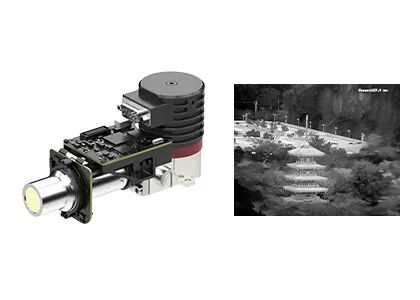 RS058 Cryocooler কুলড থার্মাল ক্যামেরা মডিউল T2SL LWIR 640x512 / 15μm