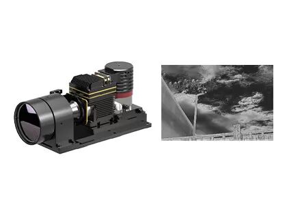 23 মিমি লেন্স সহ পেট্রোকেমিক্যাল ইন্ডাস্ট্রি ইনফ্রারেড গ্যাস লিক ডিটেকশন ক্যামেরা