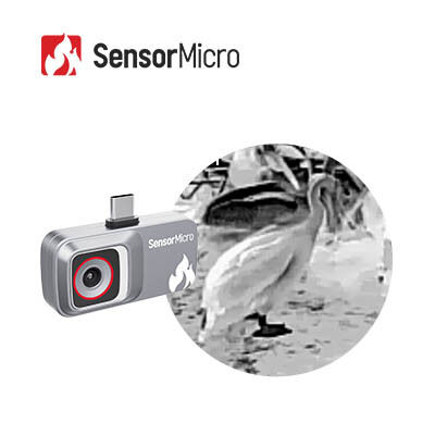 USB 2.0 ইন্টারফেসের মাধ্যমে স্মার্টফোনের জন্য 256×192 রেজোলিউশন এবং 12μm পিক্সেল সাইজের প্লাগ-ইন থার্মাল ক্যামেরা