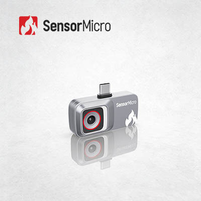 সাশ্রয়ী স্মার্টফোন সংযুক্তি থার্মাল ইমেজিং ক্যামেরা, ১২০×৯০ রেজোলিউশন এবং ১২µm পিক্সেল সাইজের ওয়েফার-লেভেল প্যাকেজ